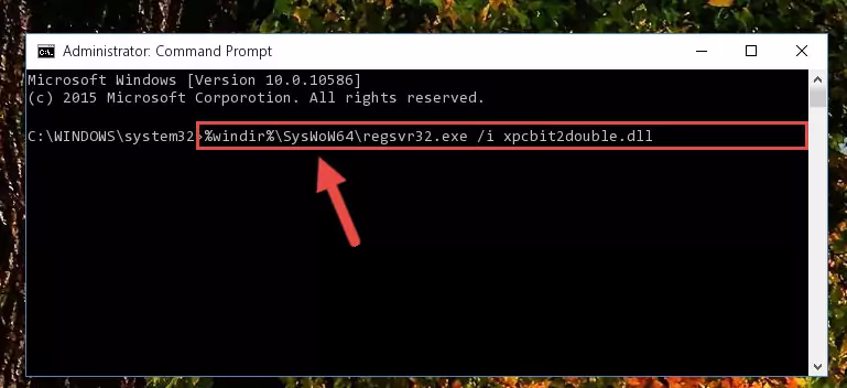Uninstalling the Xpcbit2double.dll library's problematic registry from Regedit (for 64 Bit)