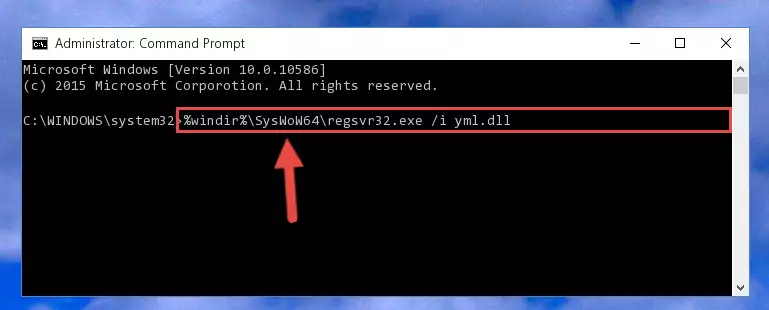 Uninstalling the Yml.dll library from the system registry