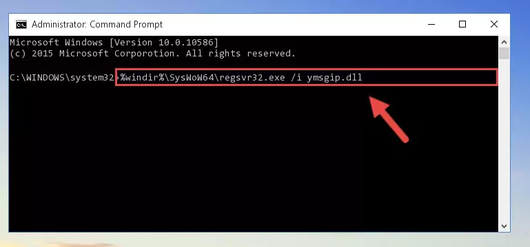 Uninstalling the broken registry of the Ymsgip.dll library from the Windows Registry Editor (for 64 Bit)