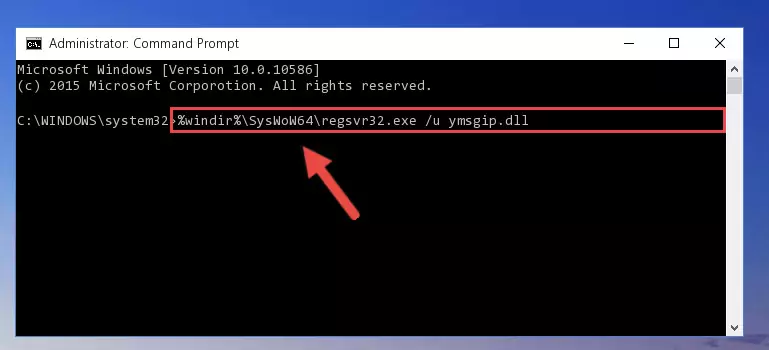 Creating a clean registry for the Ymsgip.dll library (for 64 Bit)