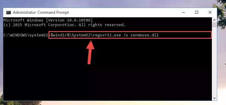 Making a clean registry for the Zenmouse.dll file in Regedit (Windows Registry Editor)