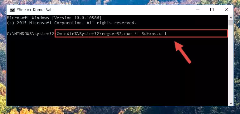 3dfxps.dll kütüphanesinin Windows Kayıt Defterindeki sorunlu kaydını silme