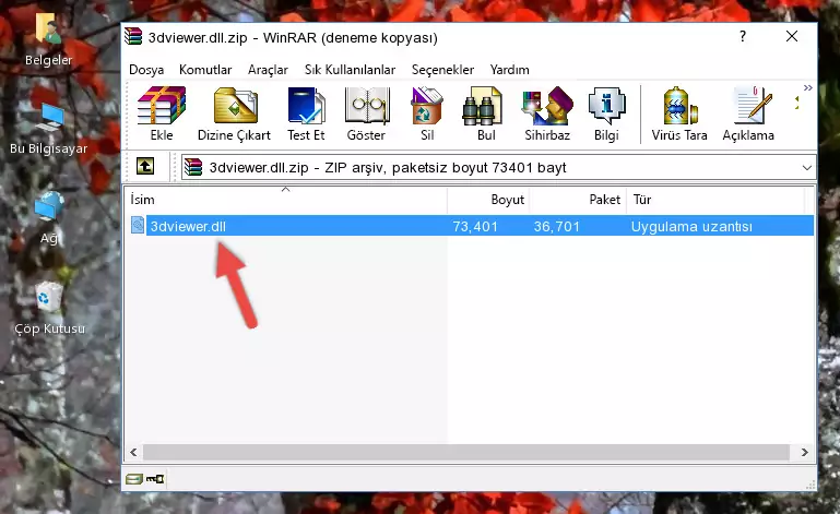 3dviewer.dll dosyasını programın kurulum dizinine kopyalama