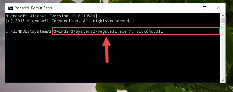 3ivxdmo.dll kütüphanesi için Regedit (Windows Kayıt Defteri) üzerinde temiz kayıt oluşturma