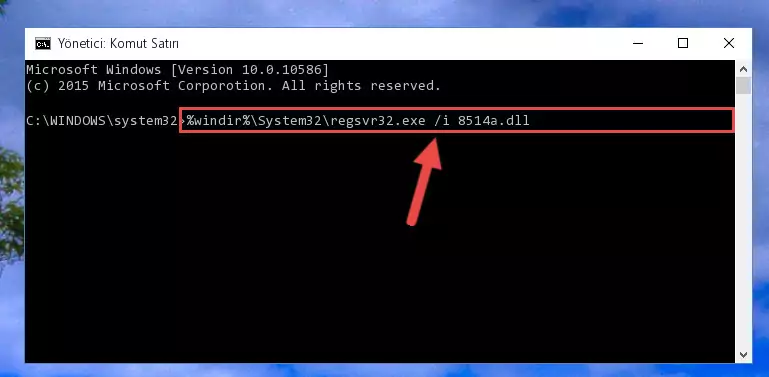 8514a.dll kütüphanesinin Windows Kayıt Defteri üzerindeki sorunlu kaydını temizleme