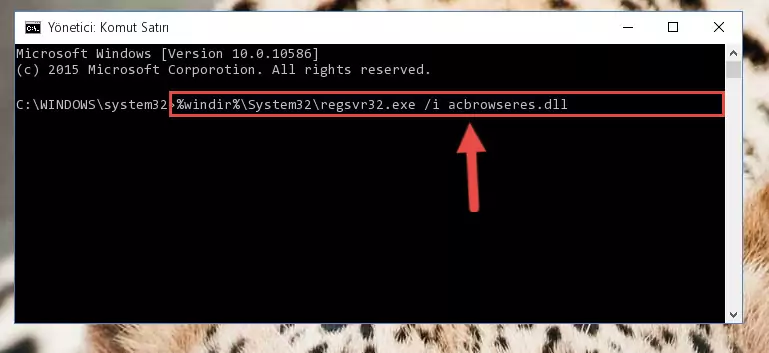Acbrowseres.dll kütüphanesinin Windows Kayıt Defterindeki sorunlu kaydını silme