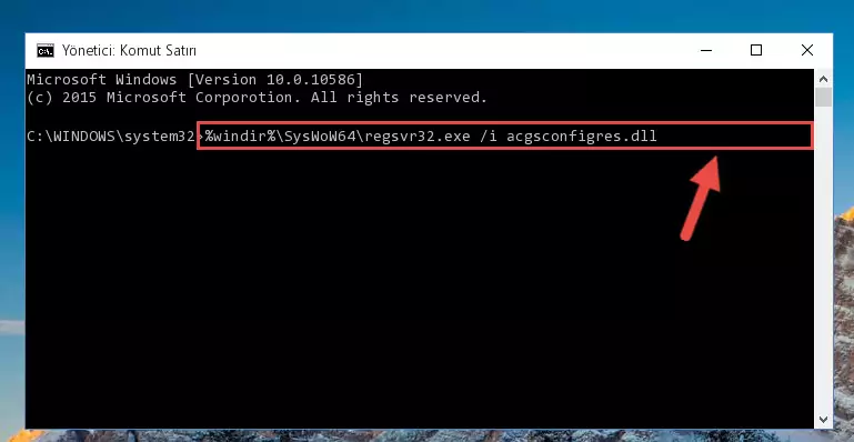 Acgsconfigres.dll kütüphanesinin Windows Kayıt Defteri üzerindeki sorunlu kaydını temizleme