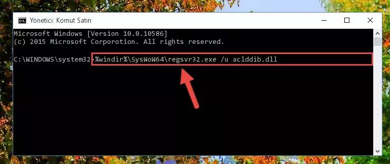Aclddib.dll dosyası için temiz kayıt yaratma (64 Bit için)