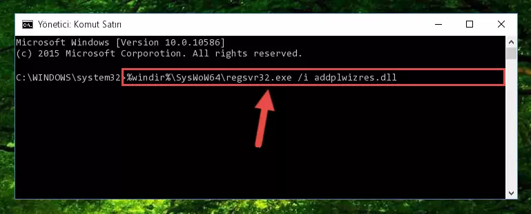 Addplwizres.dll kütüphanesinin Windows Kayıt Defterindeki sorunlu kaydını silme