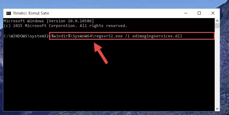 Adimagingservices.dll kütüphanesinin sorunlu kaydını Regedit'den kaldırma (64 Bit için)