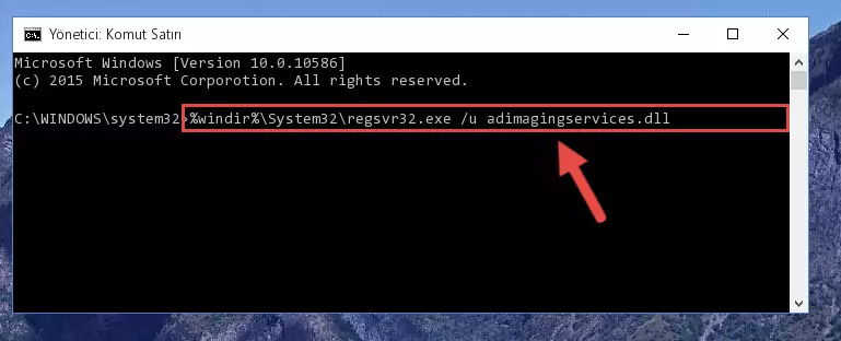 Adimagingservices.dll kütüphanesi için Regedit (Windows Kayıt Defteri) üzerinde temiz kayıt oluşturma