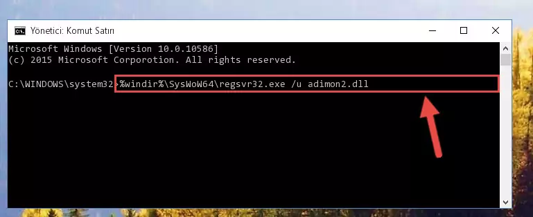 Adimon2.dll dosyası için temiz ve doğru kayıt yaratma (64 Bit için)