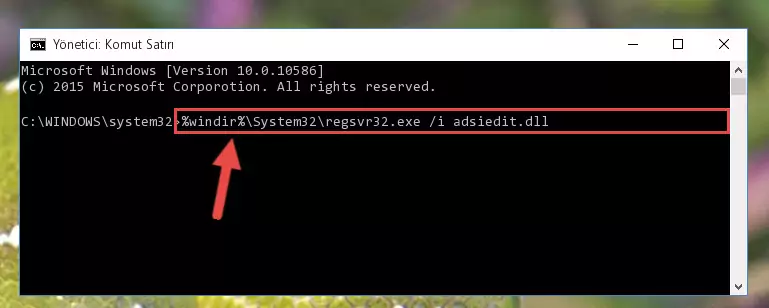 Adsiedit.dll dosyasının Windows Kayıt Defteri üzerindeki sorunlu kaydını temizleme