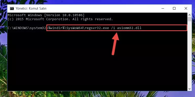 Asiomm32.dll dosyasının Windows Kayıt Defterindeki sorunlu kaydını silme