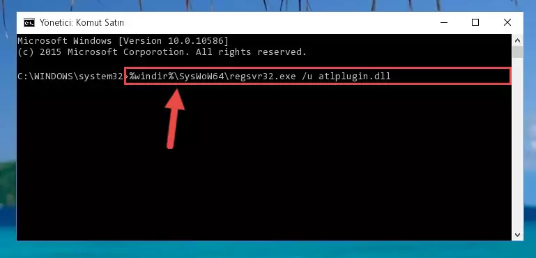 Atlplugin.dll dosyası için Regedit (Windows Kayıt Defteri) üzerinde temiz kayıt oluşturma