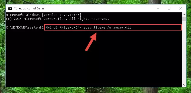 Avwav.dll dosyası için Regedit (Windows Kayıt Defteri) üzerinde temiz kayıt oluşturma