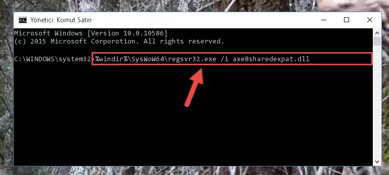 Axe8sharedexpat.dll kütüphanesinin sorunlu kaydını Regedit'den kaldırma (64 Bit için)