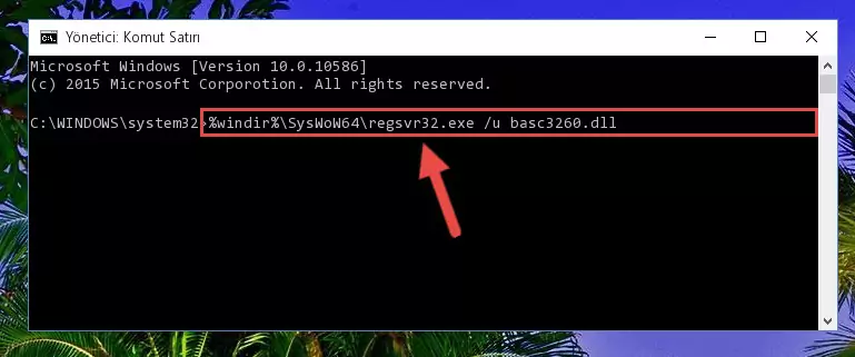Basc3260.dll kütüphanesi için Regedit (Windows Kayıt Defteri) üzerinde temiz kayıt oluşturma