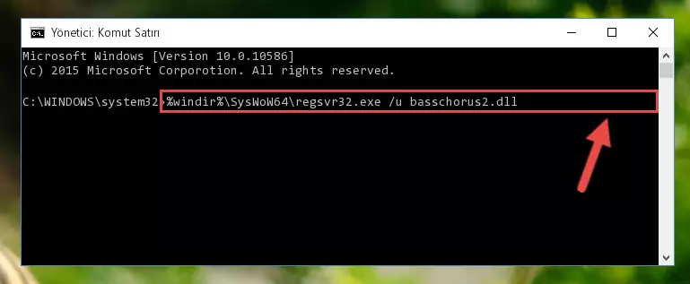 Basschorus2.dll dosyası için temiz kayıt oluşturma (64 Bit için)
