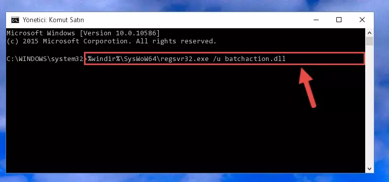 Batchaction.dll kütüphanesi için temiz ve doğru kayıt yaratma (64 Bit için)