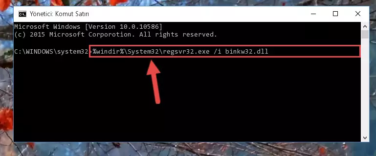 Binkw32.dll dosyasının Windows Kayıt Defteri üzerindeki sorunlu kaydını temizleme