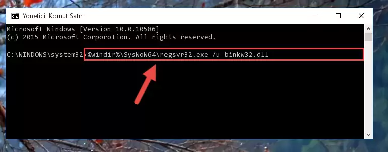 Binkw32.dll dosyası için temiz kayıt yaratma (64 Bit için)