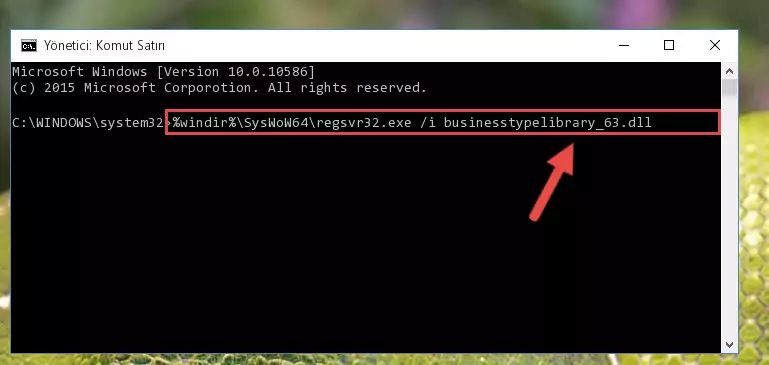 Businesstypelibrary_63.dll dosyasının Windows Kayıt Defteri üzerindeki sorunlu kaydını temizleme