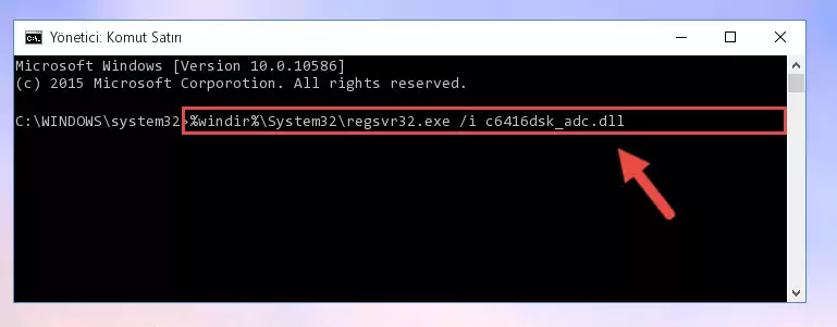 C6416dsk_adc.dll dosyası için temiz ve doğru kayıt yaratma (64 Bit için)