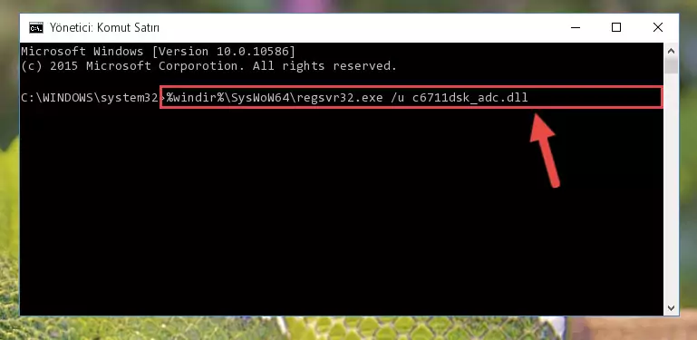 C6711dsk_adc.dll kütüphanesi için Regedit (Windows Kayıt Defteri) üzerinde temiz kayıt oluşturma