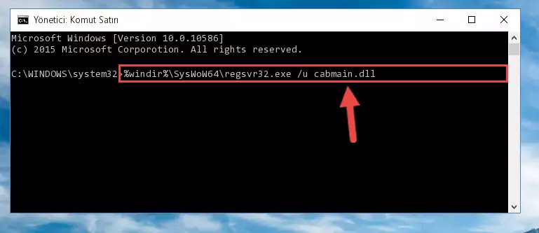 Cabmain.dll dosyası için temiz kayıt yaratma (64 Bit için)