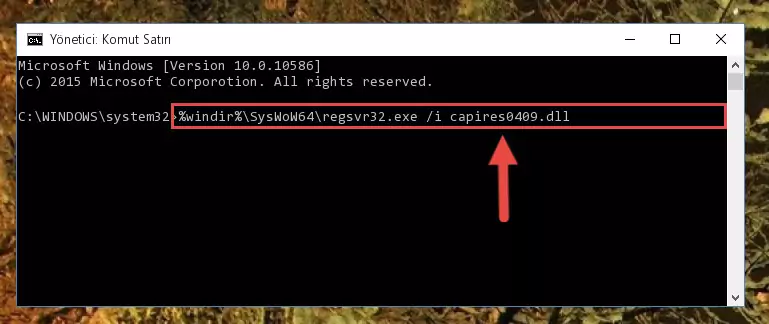 Capires0409.dll dosyasının sorunlu kaydını Regedit'den kaldırma (64 Bit için)