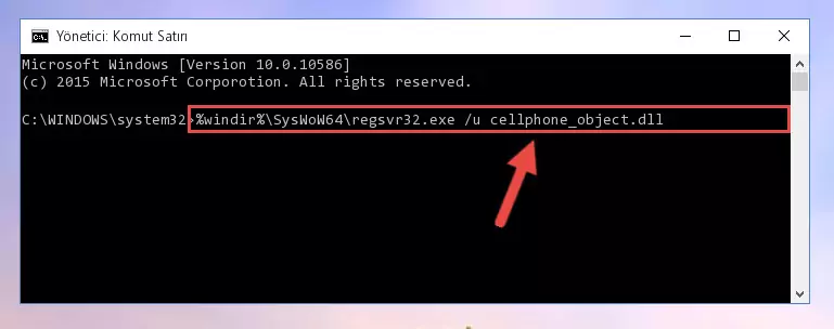 Cellphone_object.dll dosyası için temiz kayıt yaratma (64 Bit için)