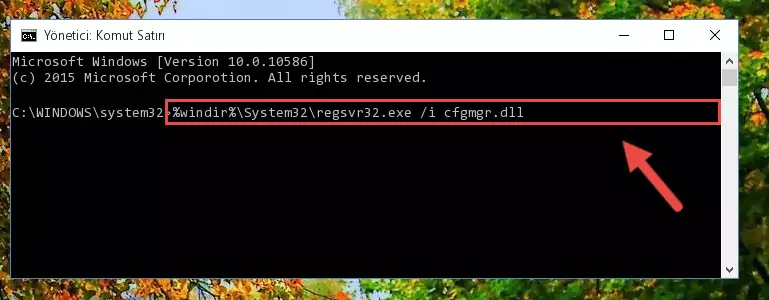 Cfgmgr.dll dosyası için temiz kayıt oluşturma (64 Bit için)