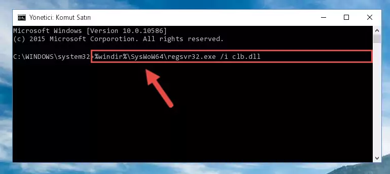 Clb.dll kütüphanesinin Windows Kayıt Defteri üzerindeki sorunlu kaydını temizleme