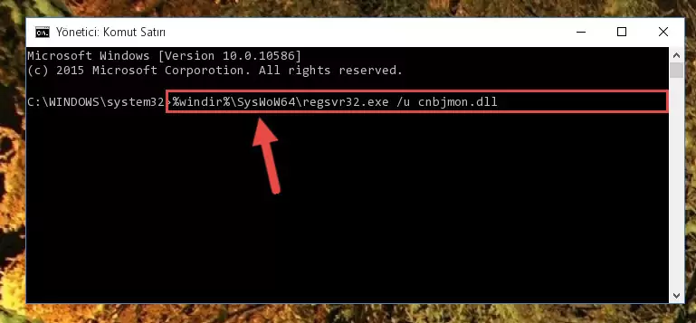 Cnbjmon.dll dosyası için Regedit (Windows Kayıt Defteri) üzerinde temiz kayıt oluşturma