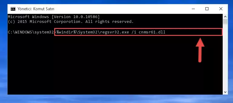 Cnmsr61.dll kütüphanesinin Windows Kayıt Defterindeki sorunlu kaydını silme