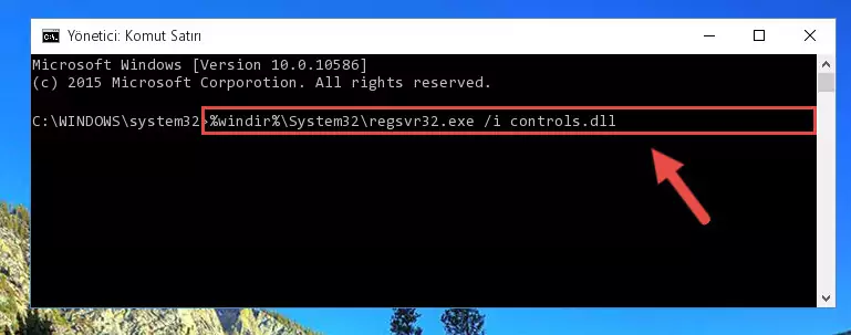 Controls.dll dosyasının Windows Kayıt Defterindeki sorunlu kaydını silme