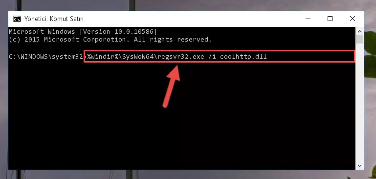 Coolhttp.dll dosyasının Windows Kayıt Defteri üzerindeki sorunlu kaydını temizleme