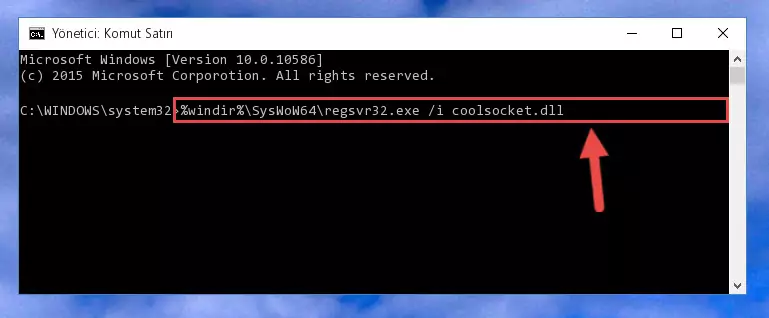 Coolsocket.dll dosyasının bozuk kaydını Windows Kayıt Defterinden kaldırma (64 Bit için)