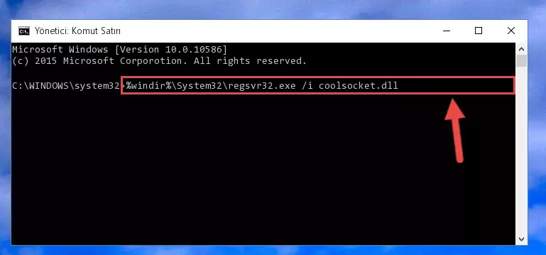 Coolsocket.dll dosyasının Windows Kayıt Defterindeki sorunlu kaydını silme