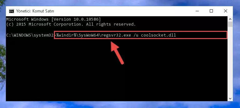 Coolsocket.dll dosyası için temiz kayıt yaratma (64 Bit için)