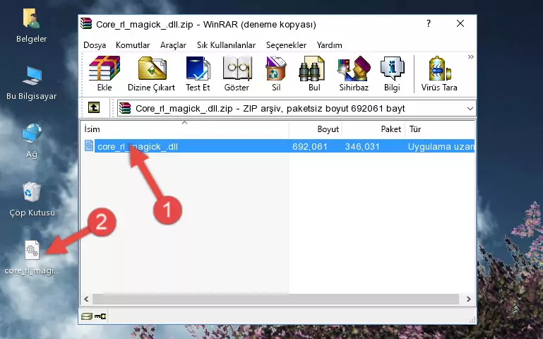 Program kurulum dizinine Core_rl_magick_.dll dosyasını kopyalama.