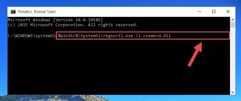 Cosmord.dll dosyası için temiz kayıt yaratma (64 Bit için)