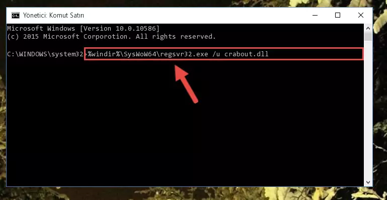 Crabout.dll kütüphanesi için temiz ve doğru kayıt yaratma (64 Bit için)