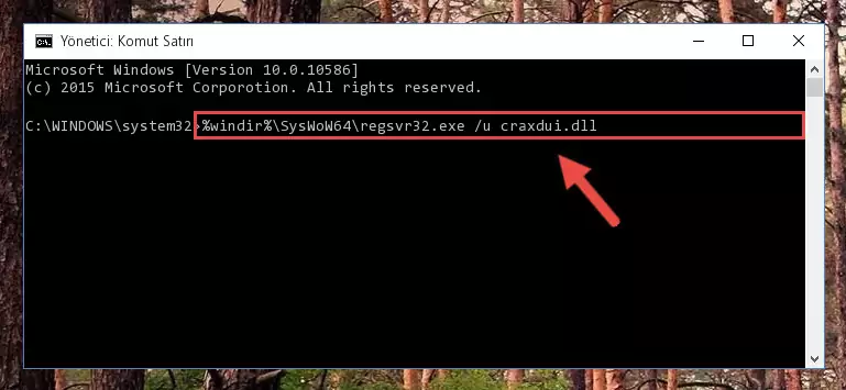 Craxdui.dll dosyası için temiz kayıt yaratma (64 Bit için)