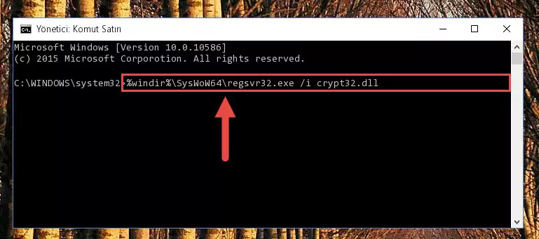 Crypt32.dll kütüphanesinin bozuk kaydını Windows Kayıt Defterinden kaldırma (64 Bit için)