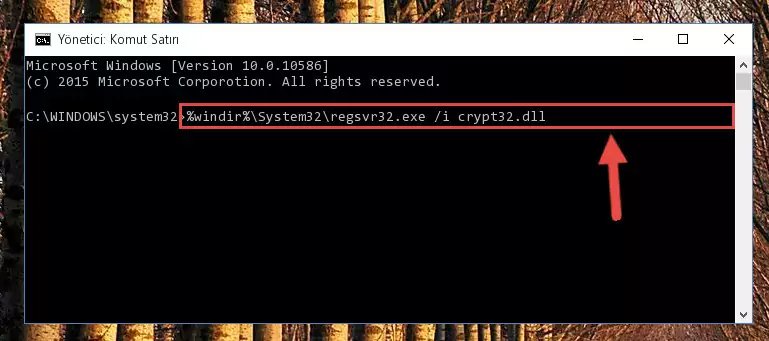 Crypt32.dll kütüphanesinin kaydını sistemden kaldırma