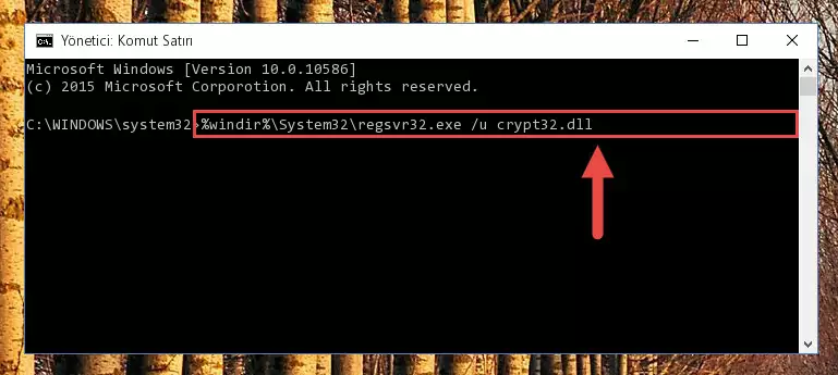 Crypt32.dll kütüphanesi için Windows Kayıt Defterinde yeni kayıt oluşturma
