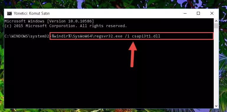Csapi3t1.dll kütüphanesinin Windows Kayıt Defteri üzerindeki sorunlu kaydını temizleme