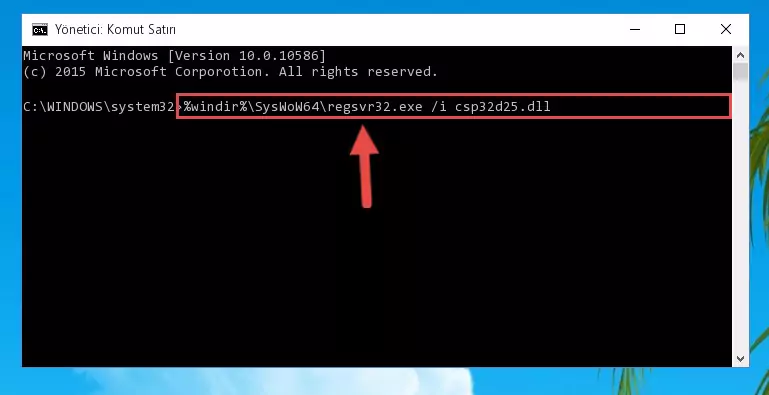 Csp32d25.dll kütüphanesinin Windows Kayıt Defteri üzerindeki sorunlu kaydını temizleme